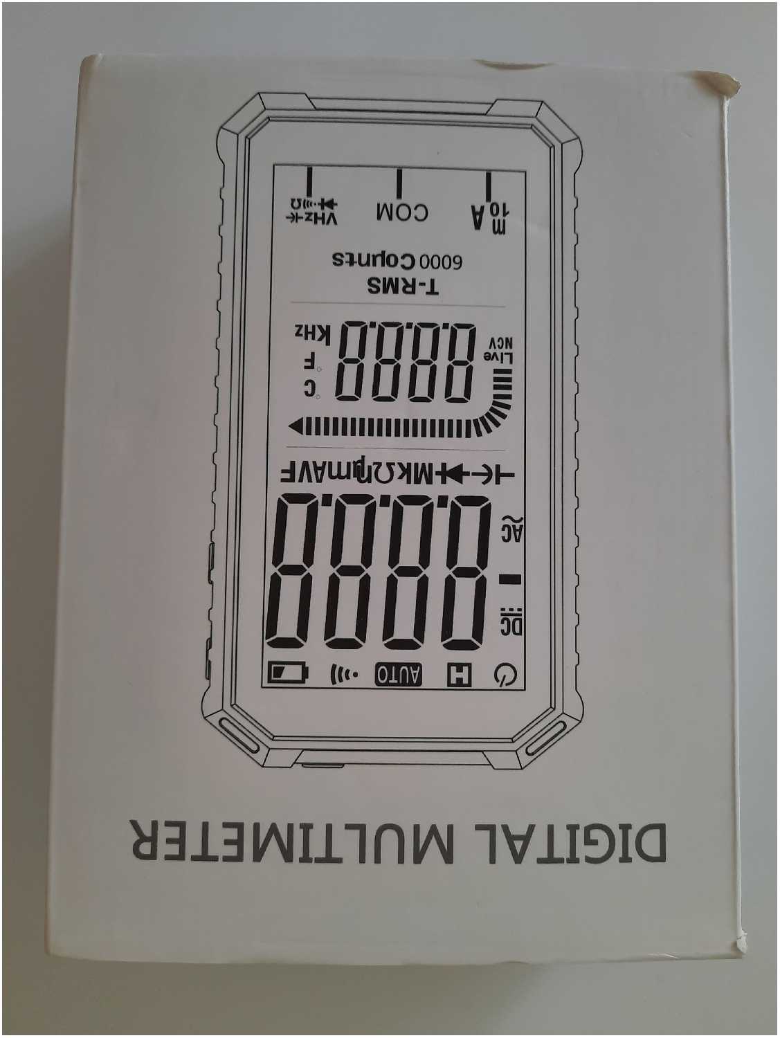 Мультиметр профессиональный цифровой True RMS ANENG 620A с NCV. 10 функций. фотография 5