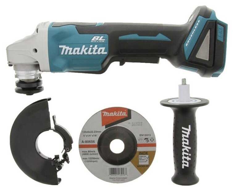 Аккумуляторная УШМ Makita DGA508Z фотография 4