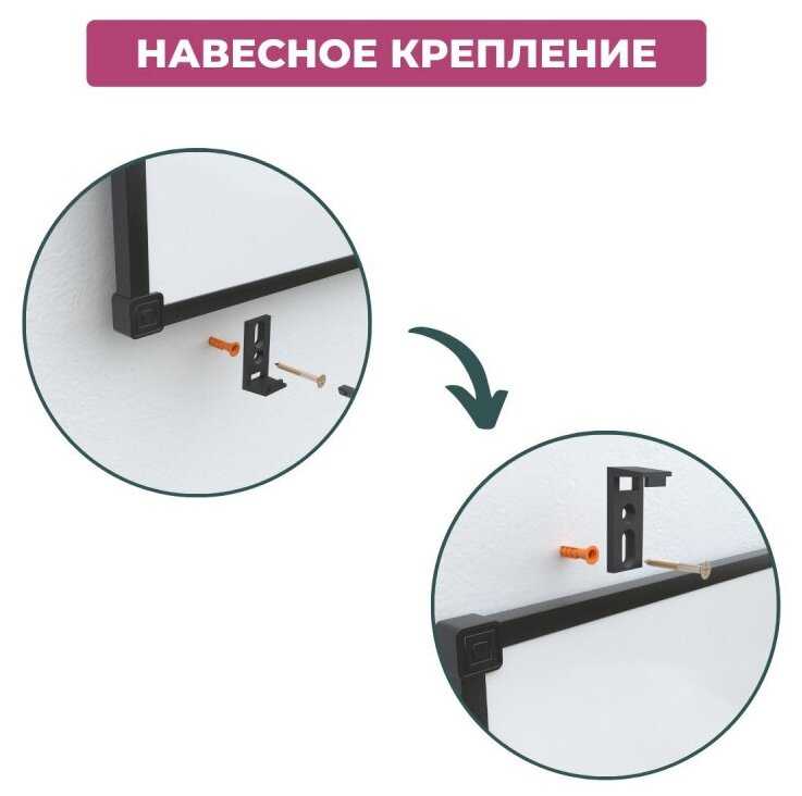 Доска магнитно-маркерная Attache 90х120 (BlackFrame) фотография 9