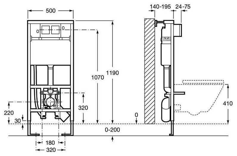 Рамная инсталляция Roca DUPLO SMART WC (890090800) фотография 5