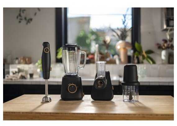 Овощерезка Moulinex Eco Respect DJ77EN10, 200 Вт, 3 насадки фотография 14