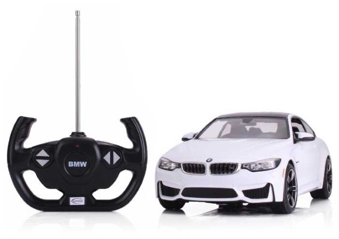 Легковой автомобиль Rastar BMW M4 Coupe (70900), 1:14, 33 см фотография 5