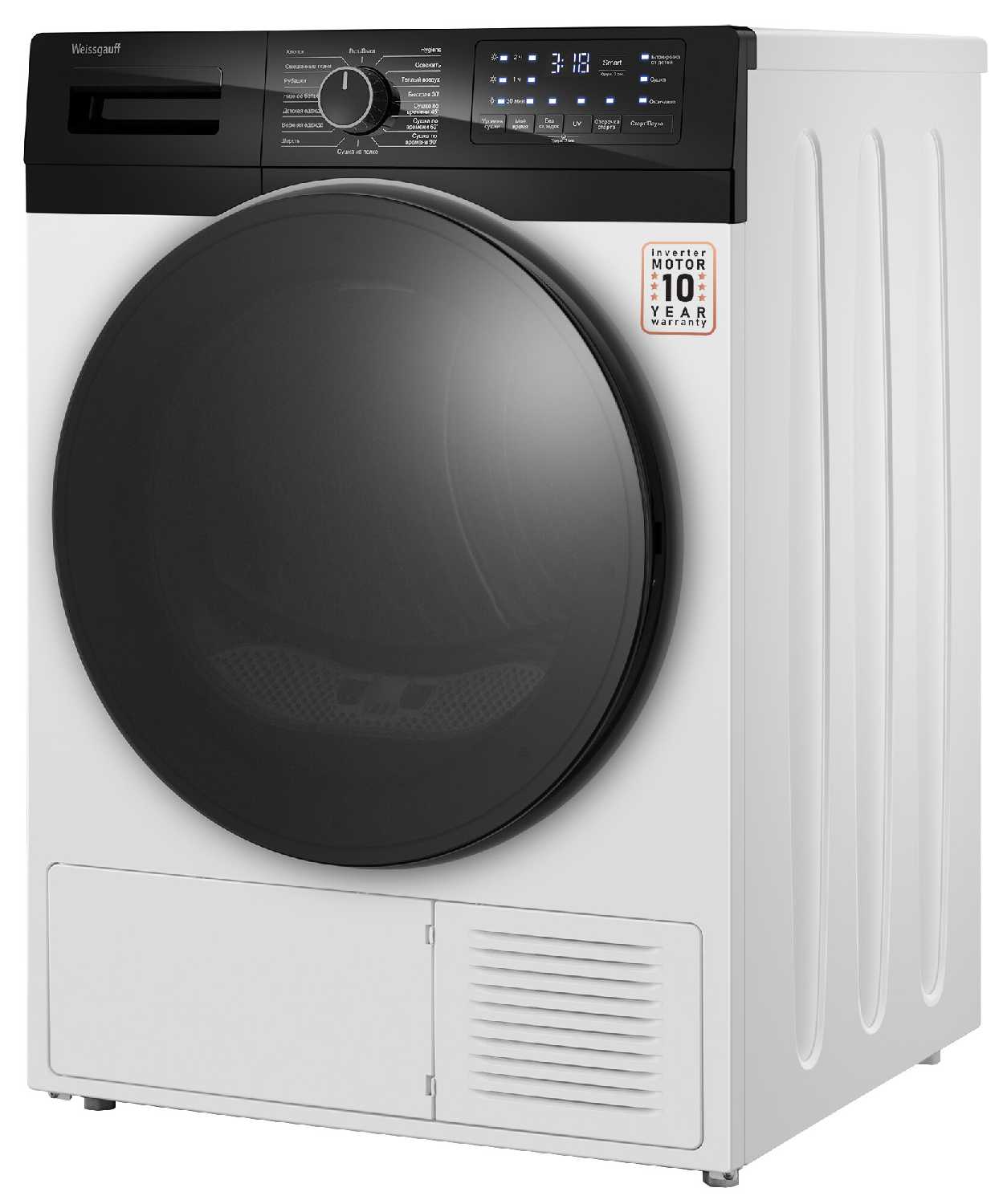 Сушильная машина Weissgauff WD 6110 B Heat Pump фотография 16