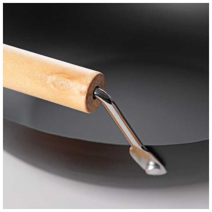 Сковорода-Wok 24,5 см Жаклин деревян ручки фотография 1