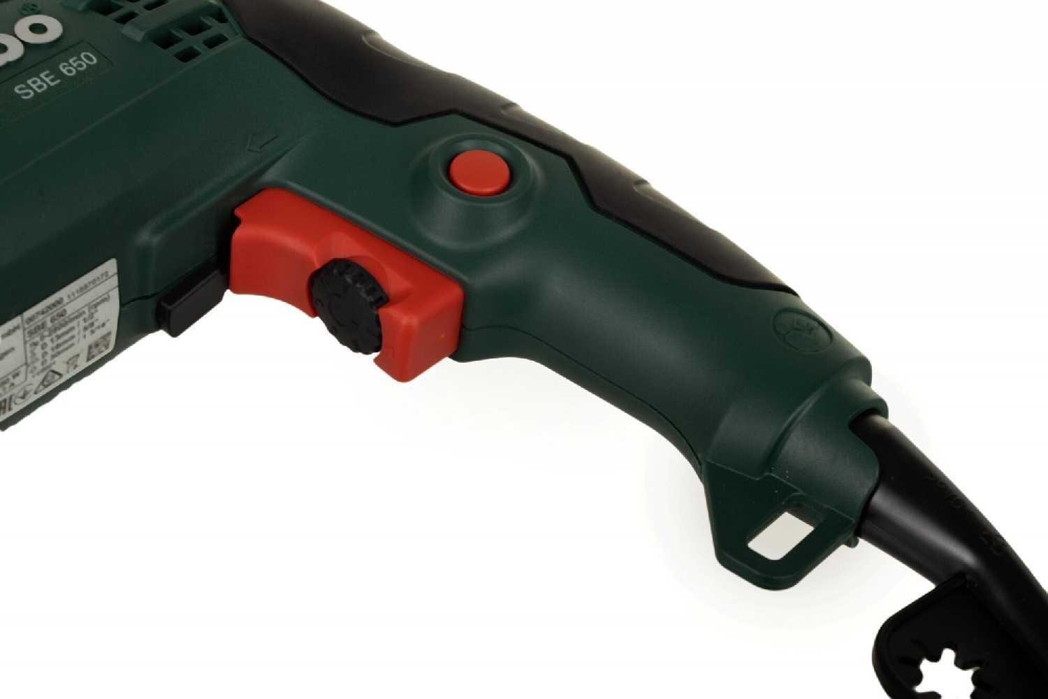 Дрель ударная Metabo SBE 650 (600742850) фотография 6