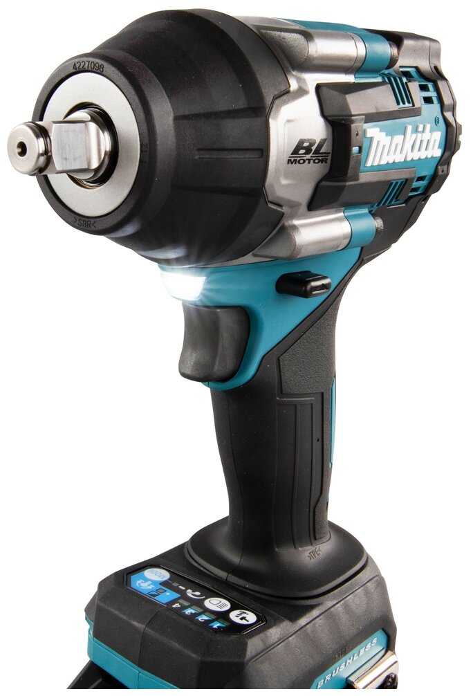 Аккумуляторный ударный гайковерт Makita TW007GZ, без аккумулятора фотография 8