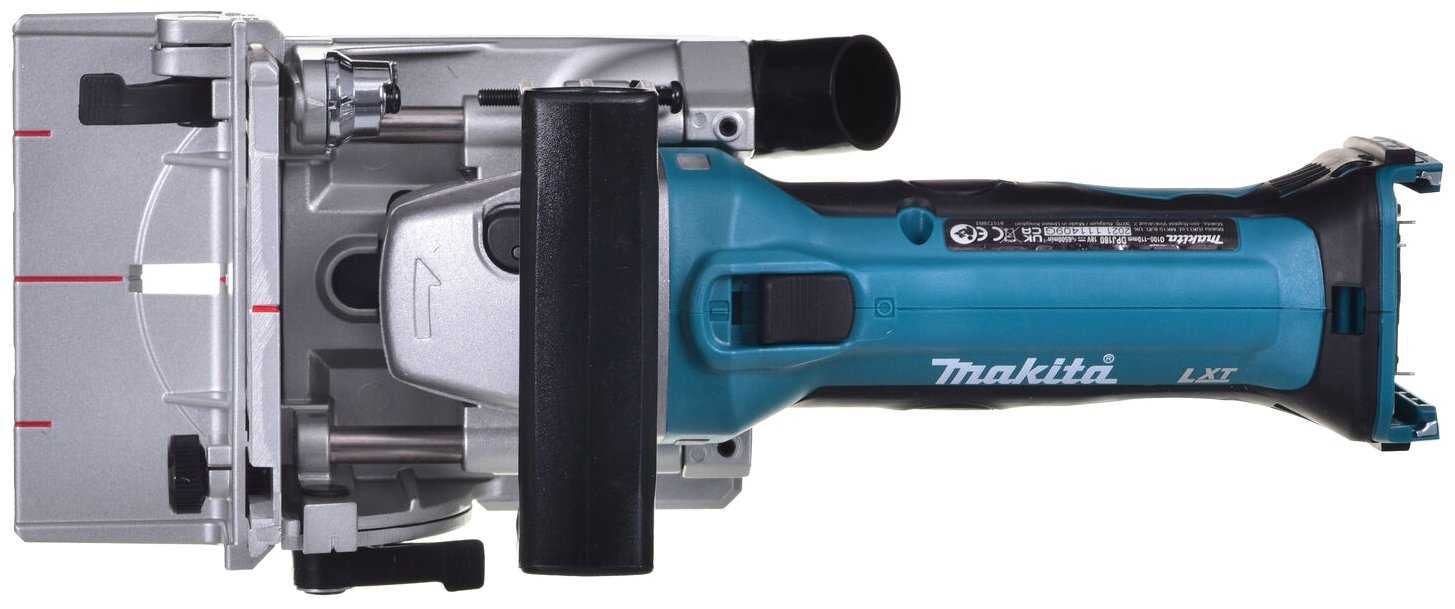 Ламельный (шпоночный) фрезер Makita DPJ180Z фотография 4