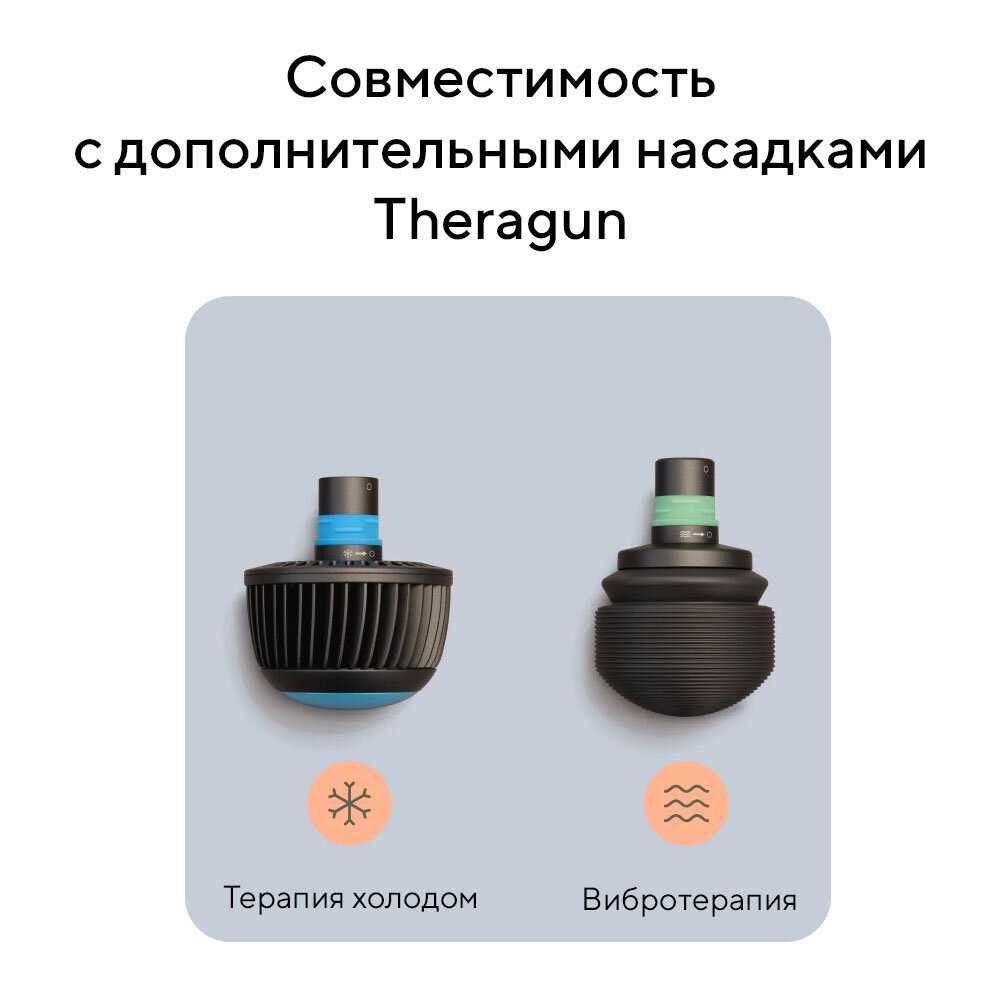 Перкуссионный массажер Therabody Theragun Prime Plus (ER-QL-00001) фотография 3