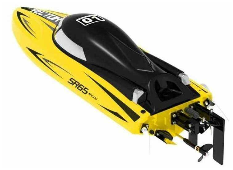 Радиоуправляемый катер Volantex RC Vector SR65 желтый 2.4G LiPo RTR - EXA79205RBDY фотография 1