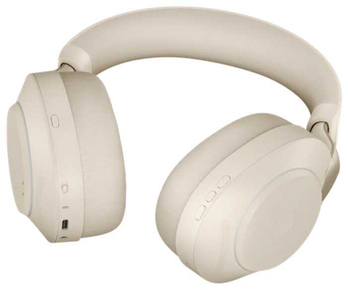 Беспроводная компьютерная гарнитура Jabra Evolve2 85 Link380c UC Stereo Stand фотография 5