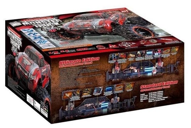 Монстр-трак Remo Hobby Dinosaurs Master RH8032, 1:8, 56 см фотография 11