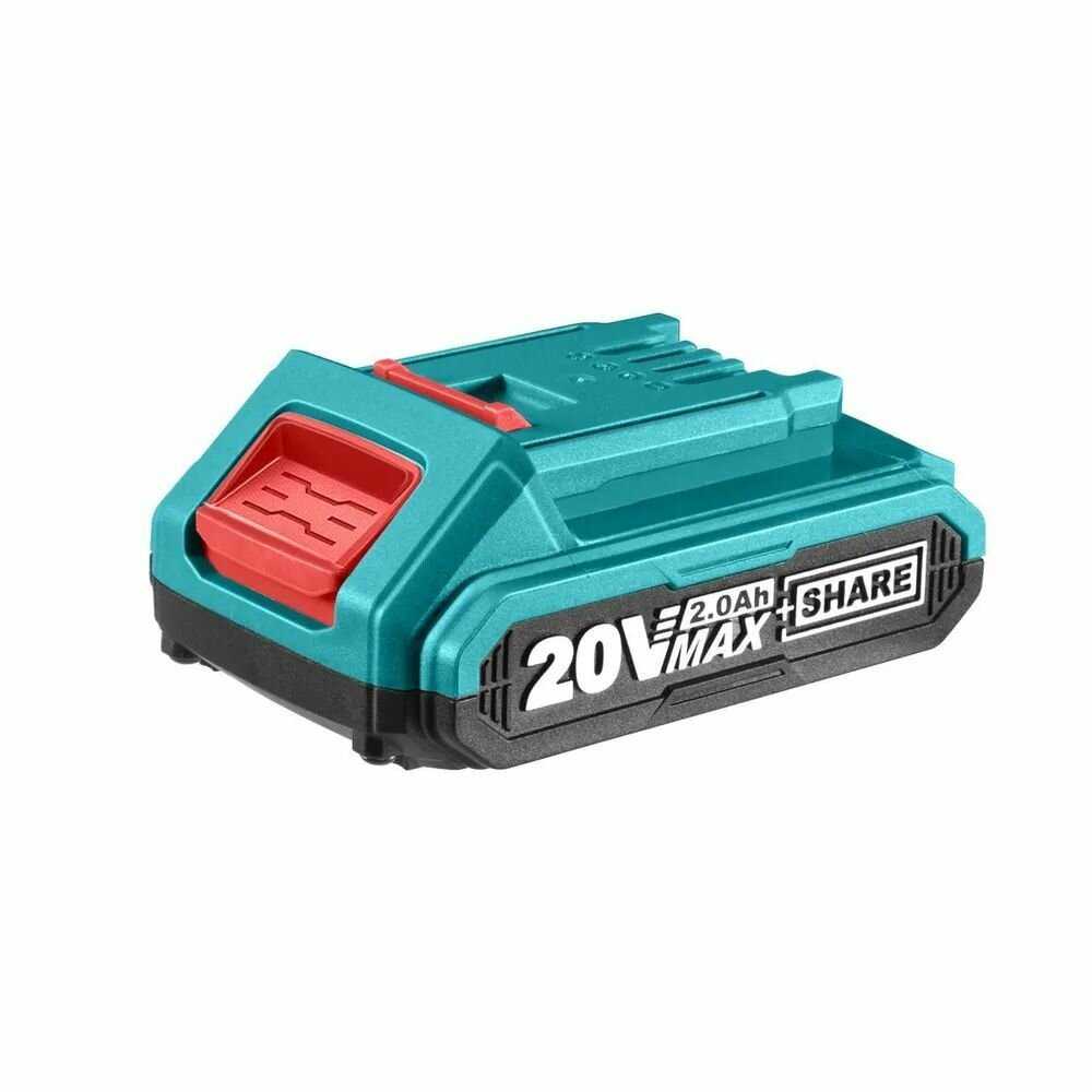 Аккумуляторная батарея TOTAL Li-ion 20В 2.0А (TFBLI20011) фотография 1