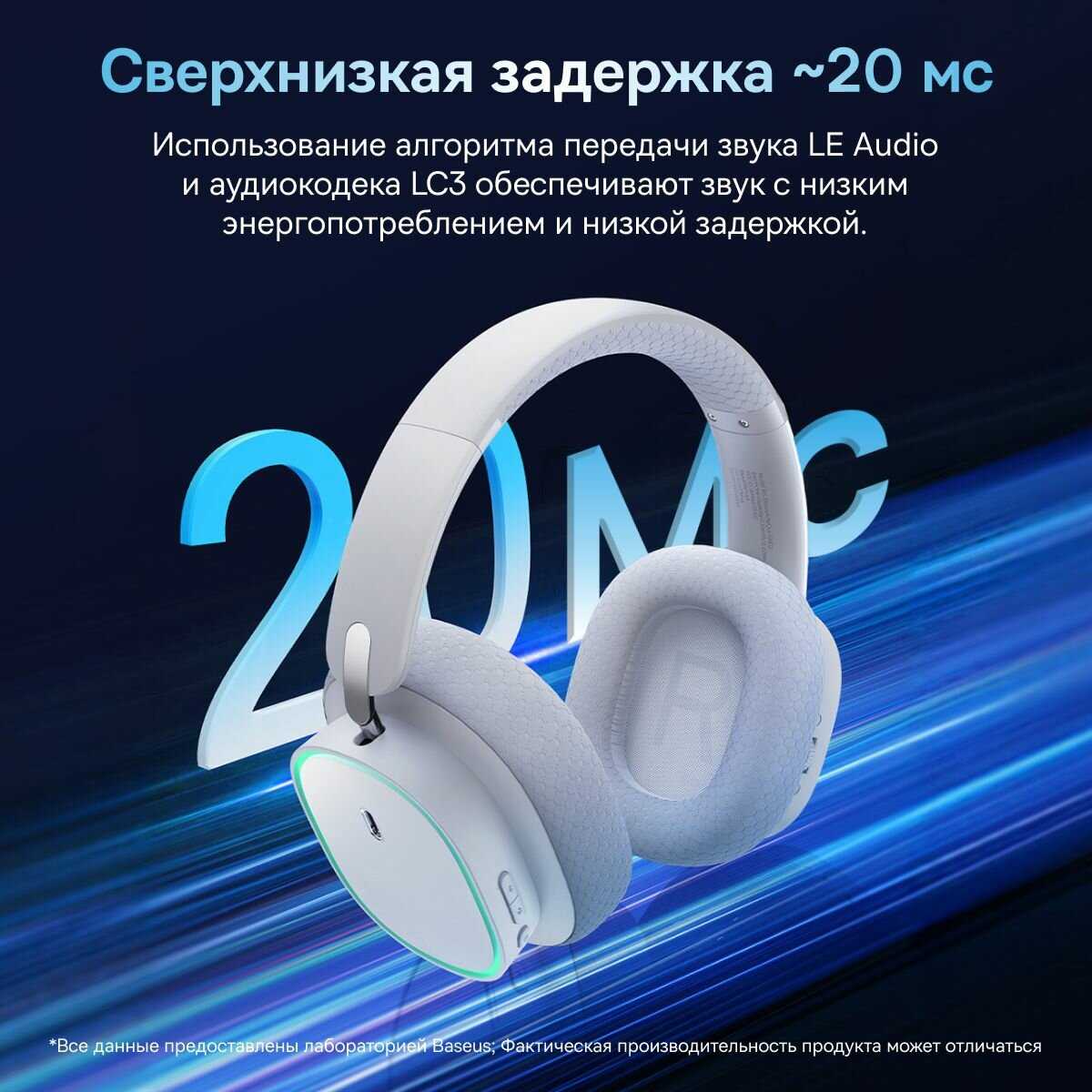 Игровые беспроводные наушники AeQur GH02 фотография 5