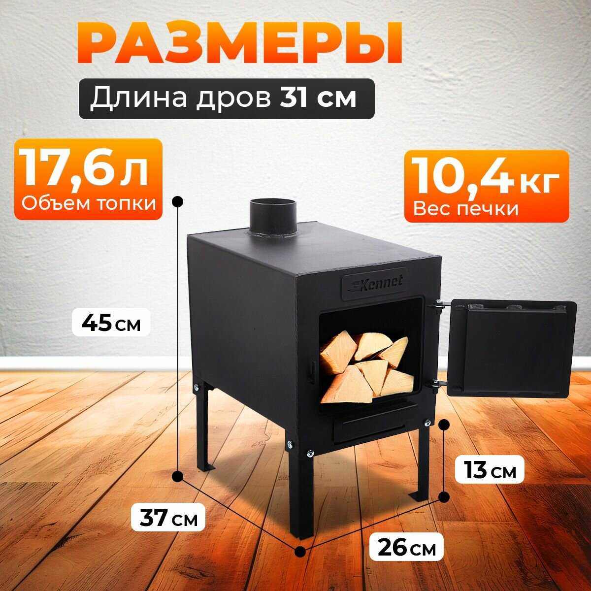 Отопительная печь Kennet Кантри 20 м3 фотография 34