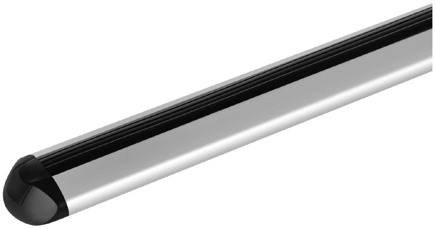 Дуги ATLANT алюминиевые (усиленнные) 110 см, аэродинамичные (универсальные), серебристые фотография 1