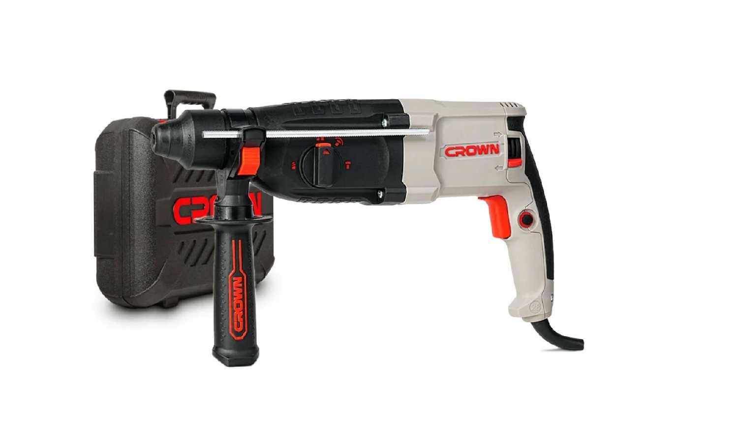 Перфоратор CROWN CT18183 BMC [Мощность 900 Вт, Энергия удара 3,2 Дж] фотография 5