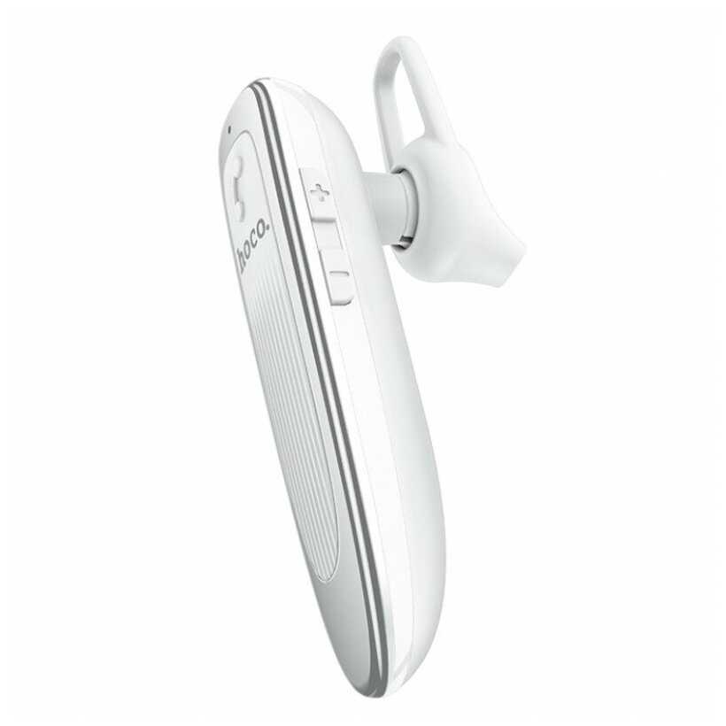 Гарнитура HOCO E60 Brightness business BT headset беспроводная белая фотография 1