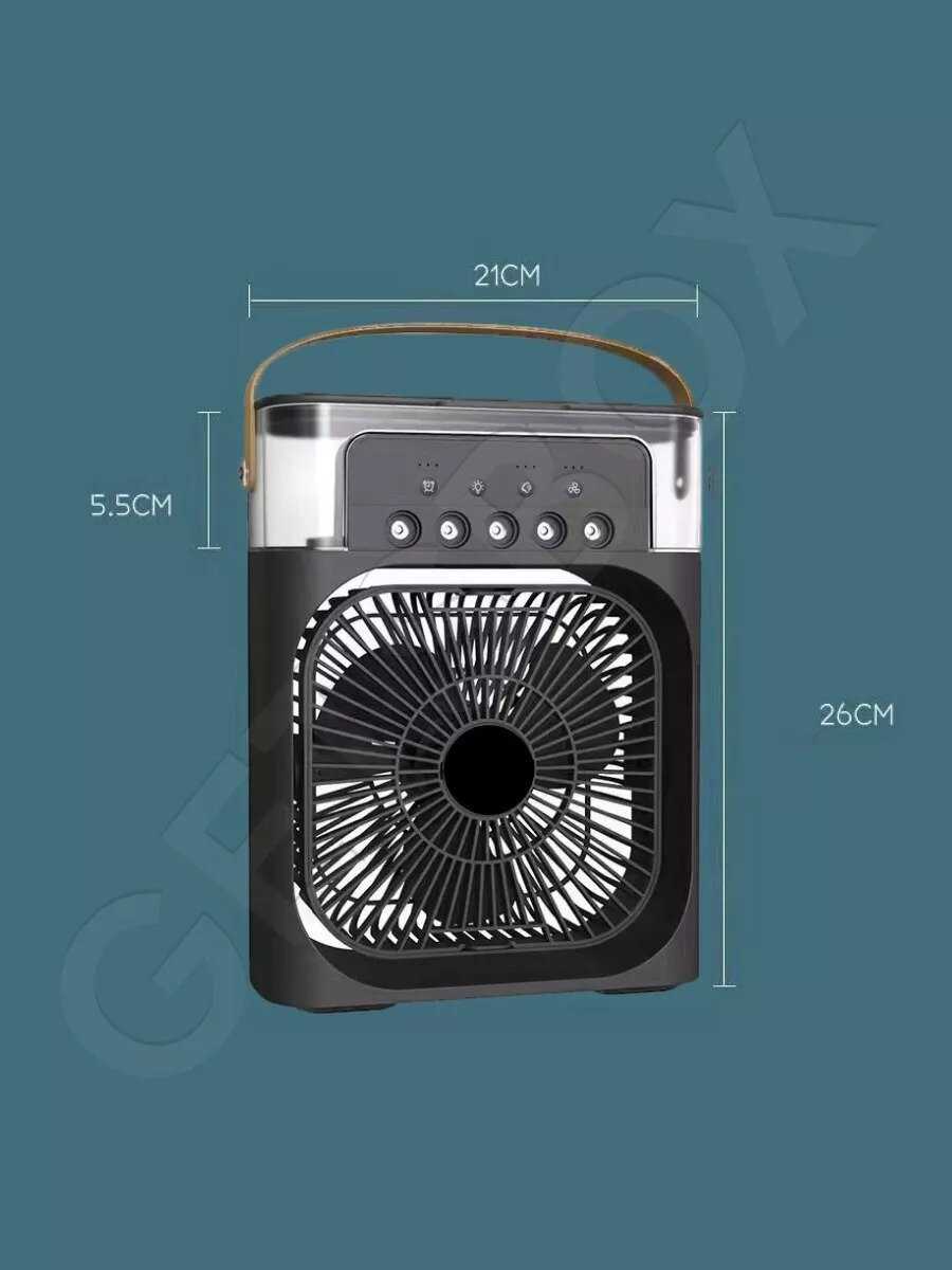 Настольный вентилятор [3 в 1 увлажнитель мини кондиционер ароматизатор] фотография 5