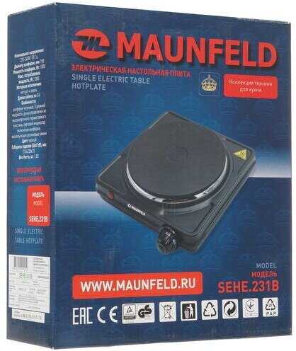 Плита MAUNFELD SEHE.231B фотография 6