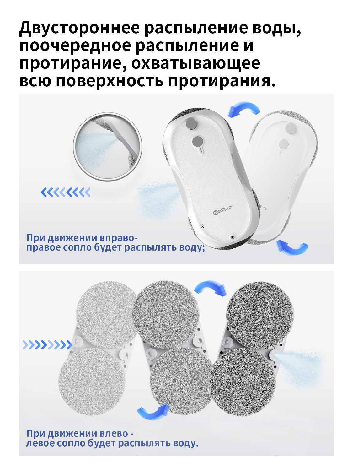 Робот для мытья окон Neatsvor W5Y фотография 1