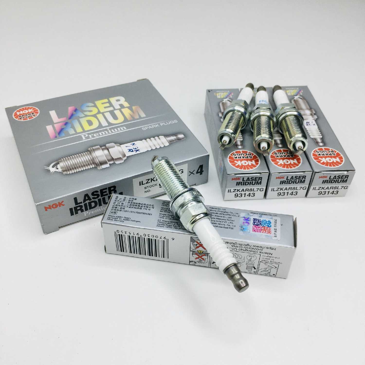 Иридиевые свечи зажигания NGK Laser Iridium (ILZKAR8L7G) фотография 5