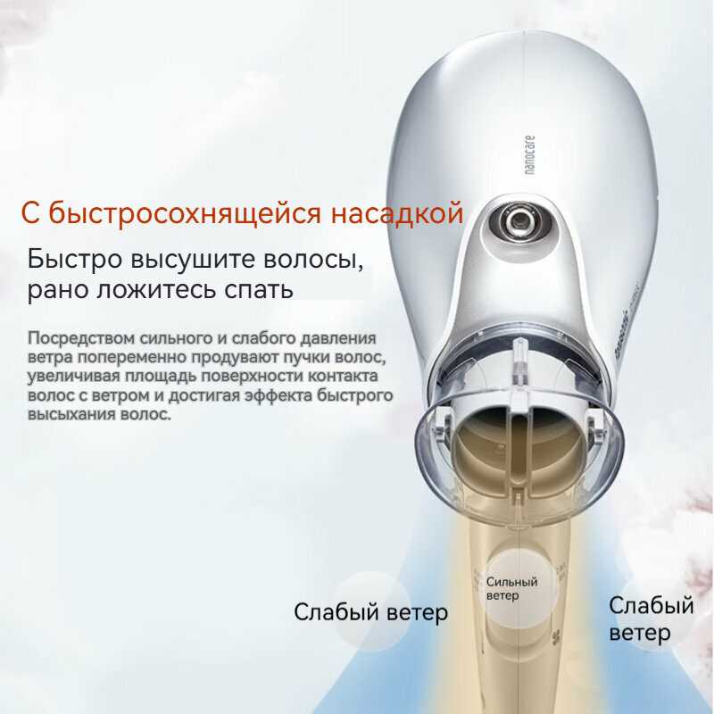 Фен Panasonic складной и портативный (1800 Вт, 15,4 м/с) фотография 15