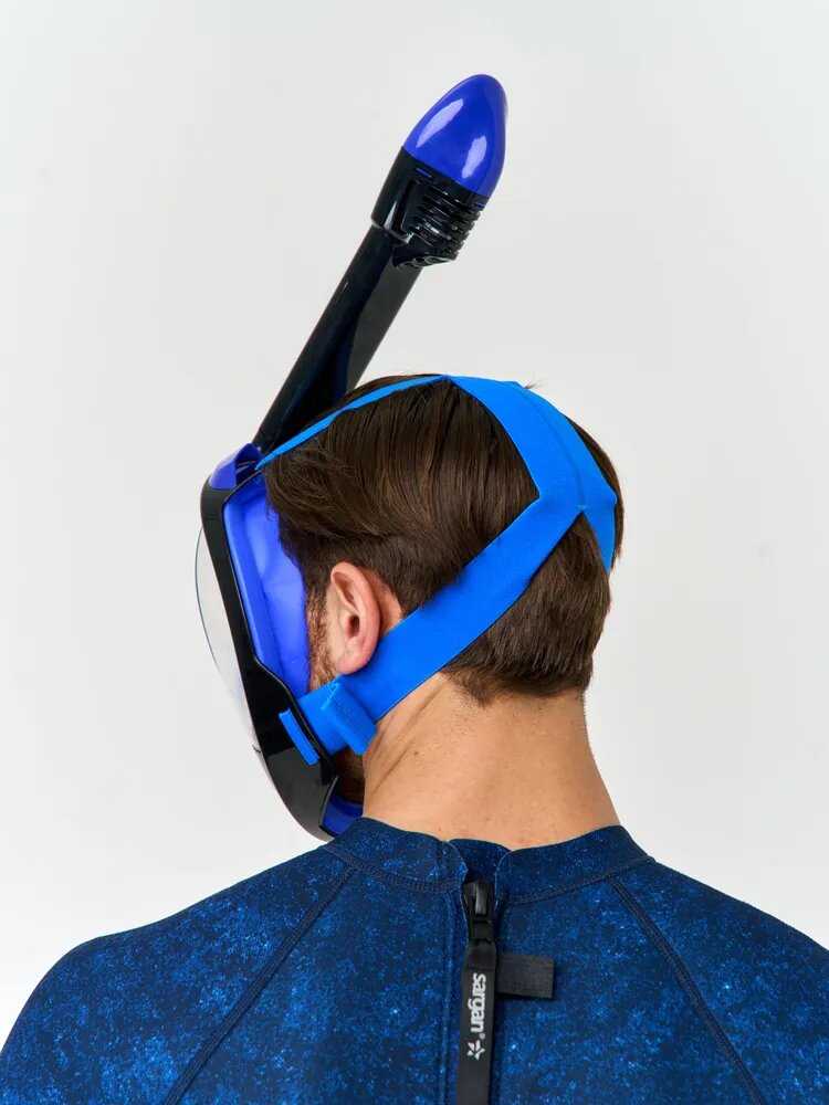 Маска для снорклинга и подводного плавания SARGAN PLANETA OCEAN (L-XL) фотография 7