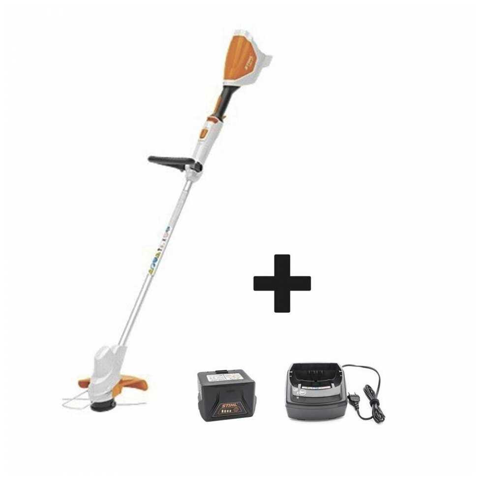 Триммер аккумуляторный STIHL FSA 57 Set (АК 10, AL 101) фотография 9