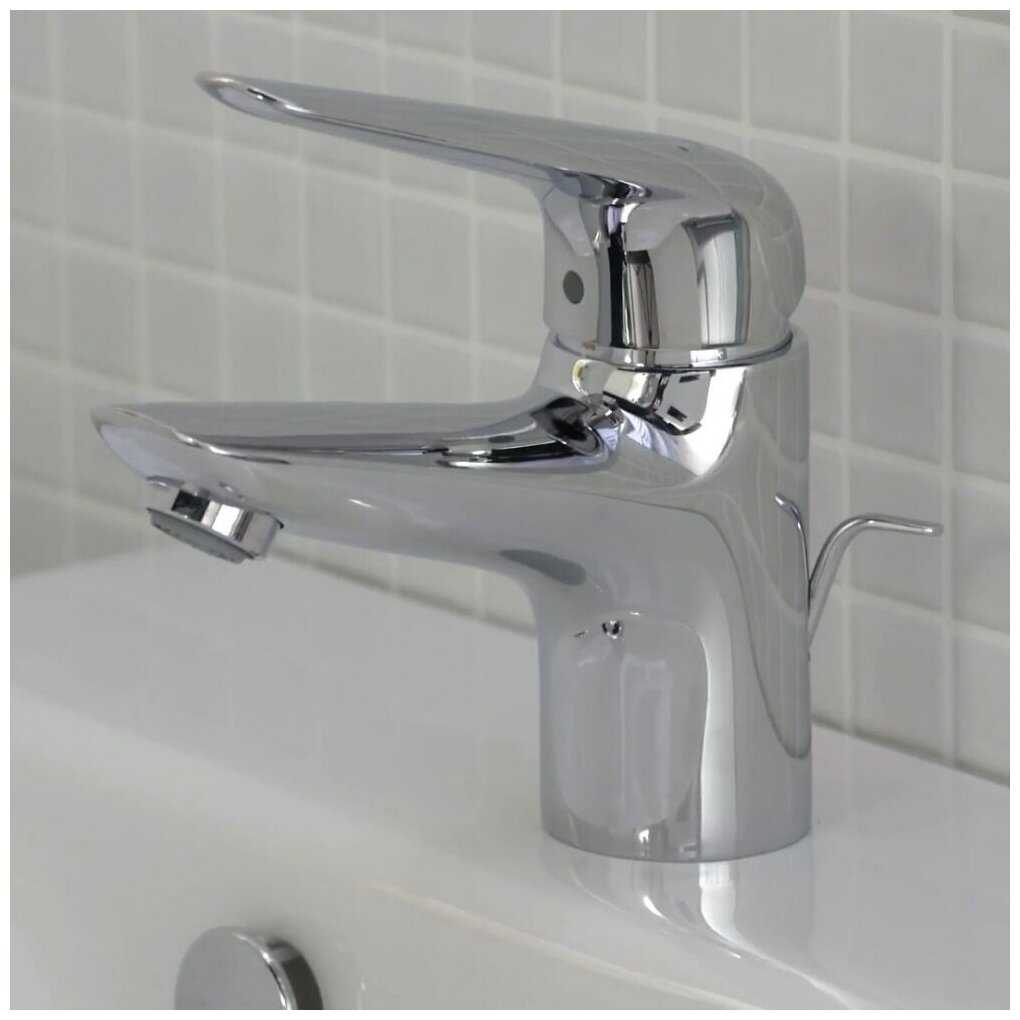 Смеситель для раковины (умывальника) hansgrohe Novus 71020000, рычажный фотография 6