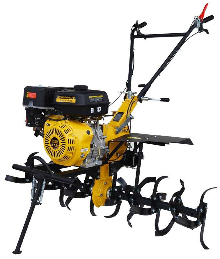 Мотокультиватор бензиновый Partner For Garden EXPERT-170/3 17 л. с, 4 скорости фотография 4