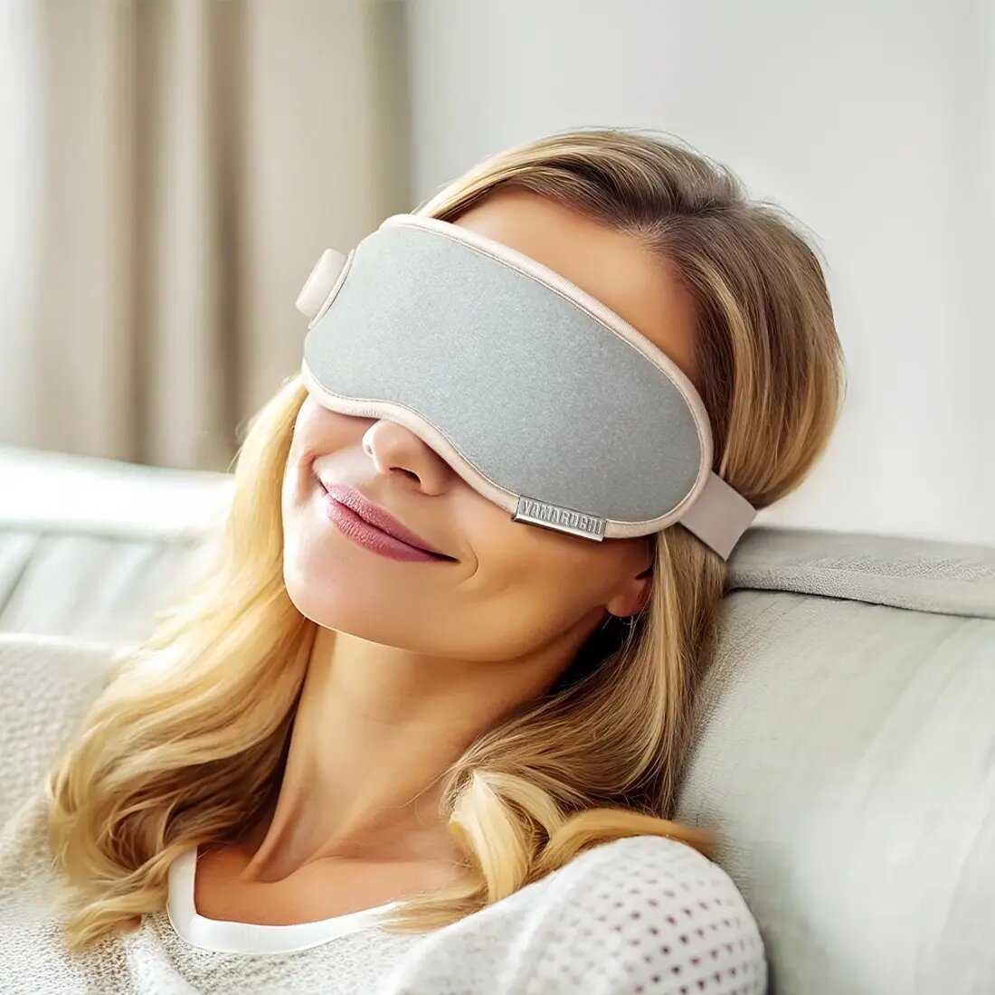 Массажная маска для глаз Yamaguchi Massage Eye Mask фотография 7