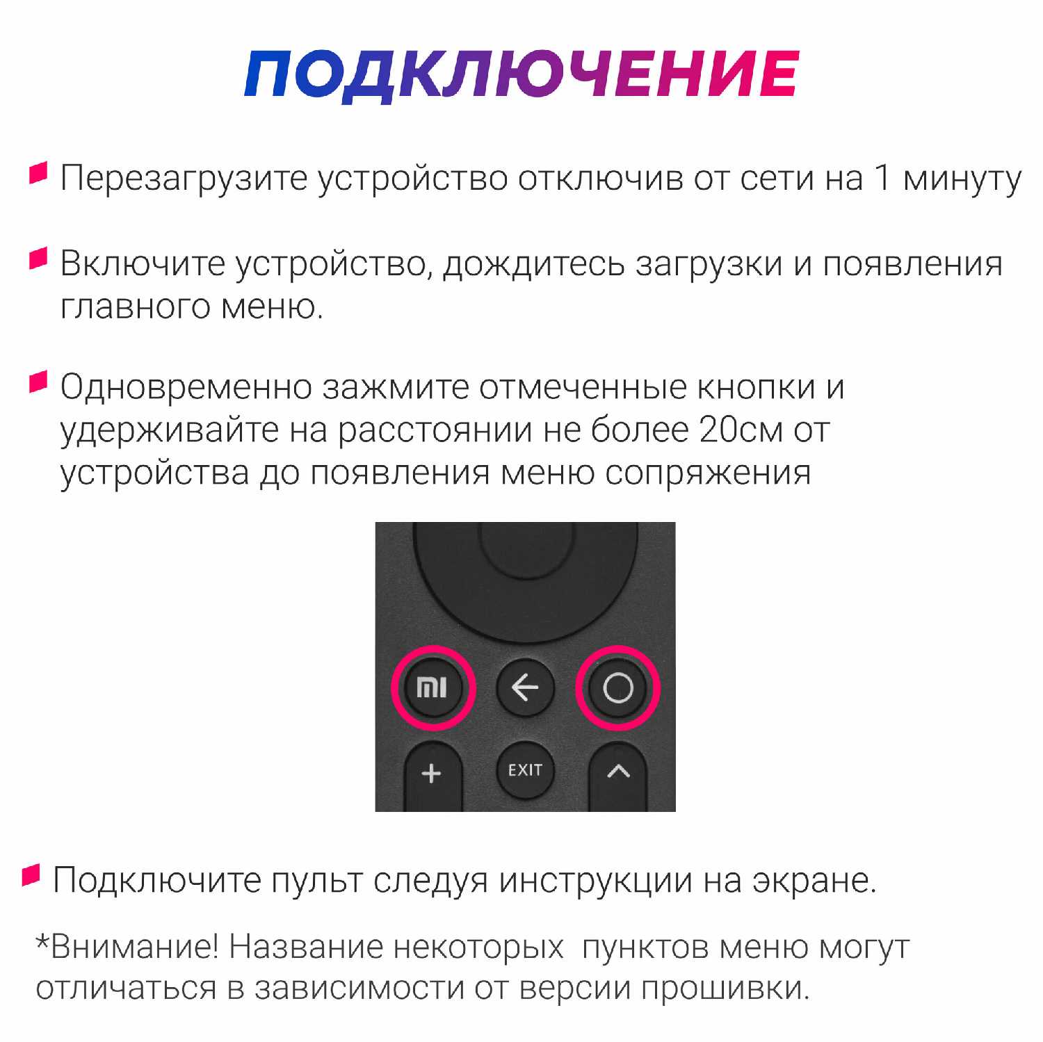 Пульт Xiaomi M. I-VER.10 фотография 1