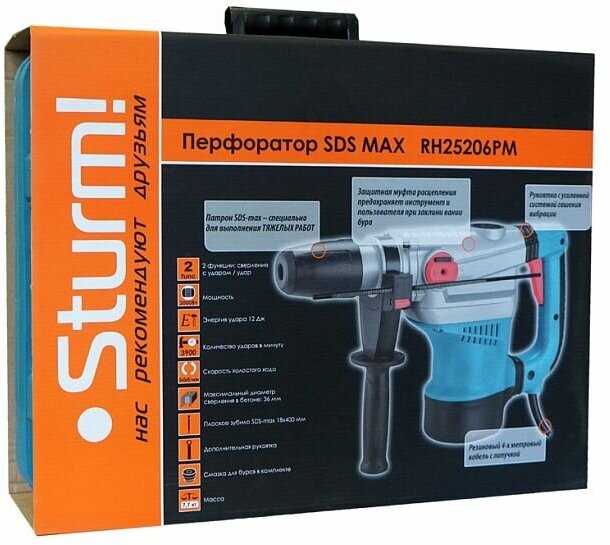 Перфоратор Sturm! RH25206PM фотография 11