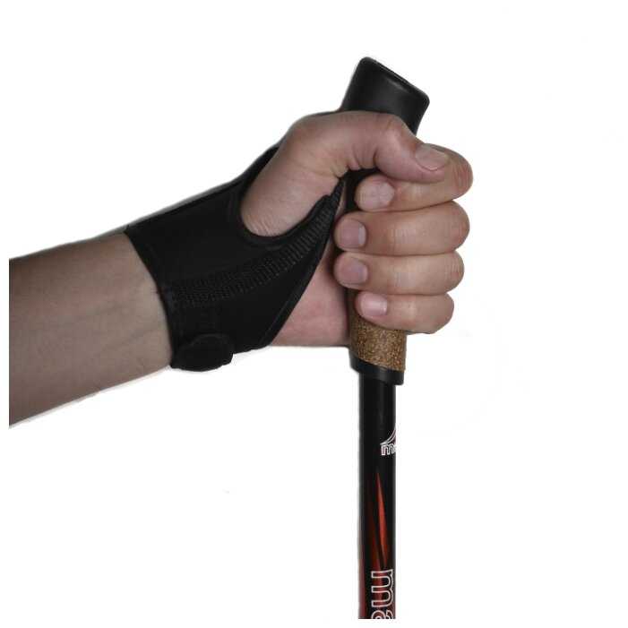 Палки для скандинавской ходьбы со сменными комплектующими телескопические MANGO Телескопические алюминиевые в наборе с аксессуарами, чехлом и шагомером фотография 3