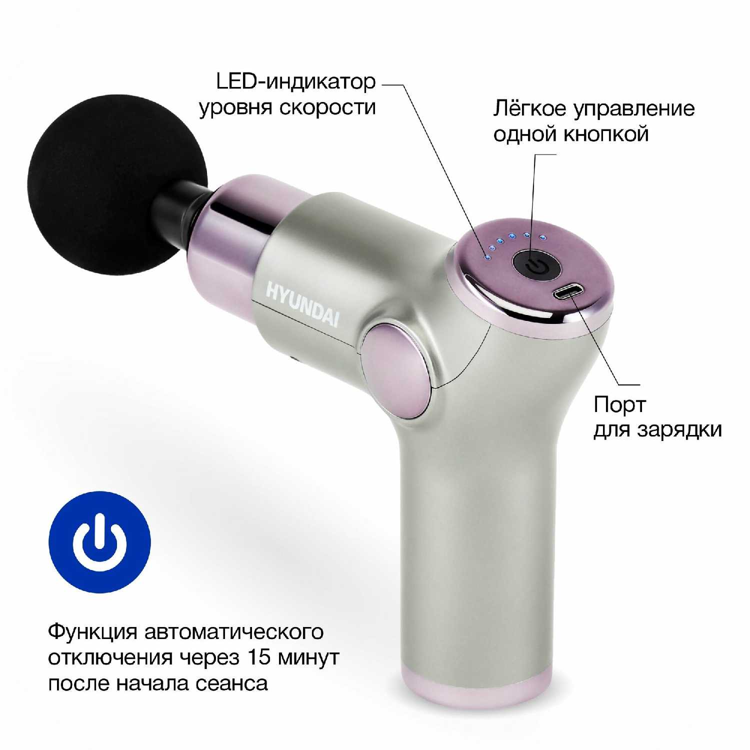Массажер Hyundai H-MG890 фотография 18