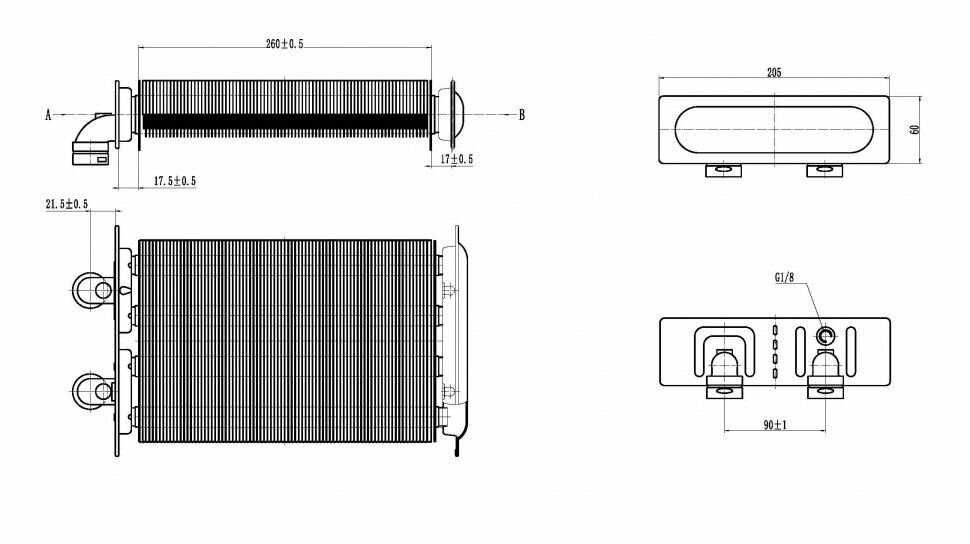 Теплообменник BERETTA City J/D 24 CAI (R10023651 R20052572) фотография 2