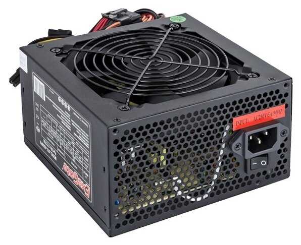 Блок питания ExeGate ATX-400NPX 400W + кабель 220V с защитой от выдергивания фотография 1