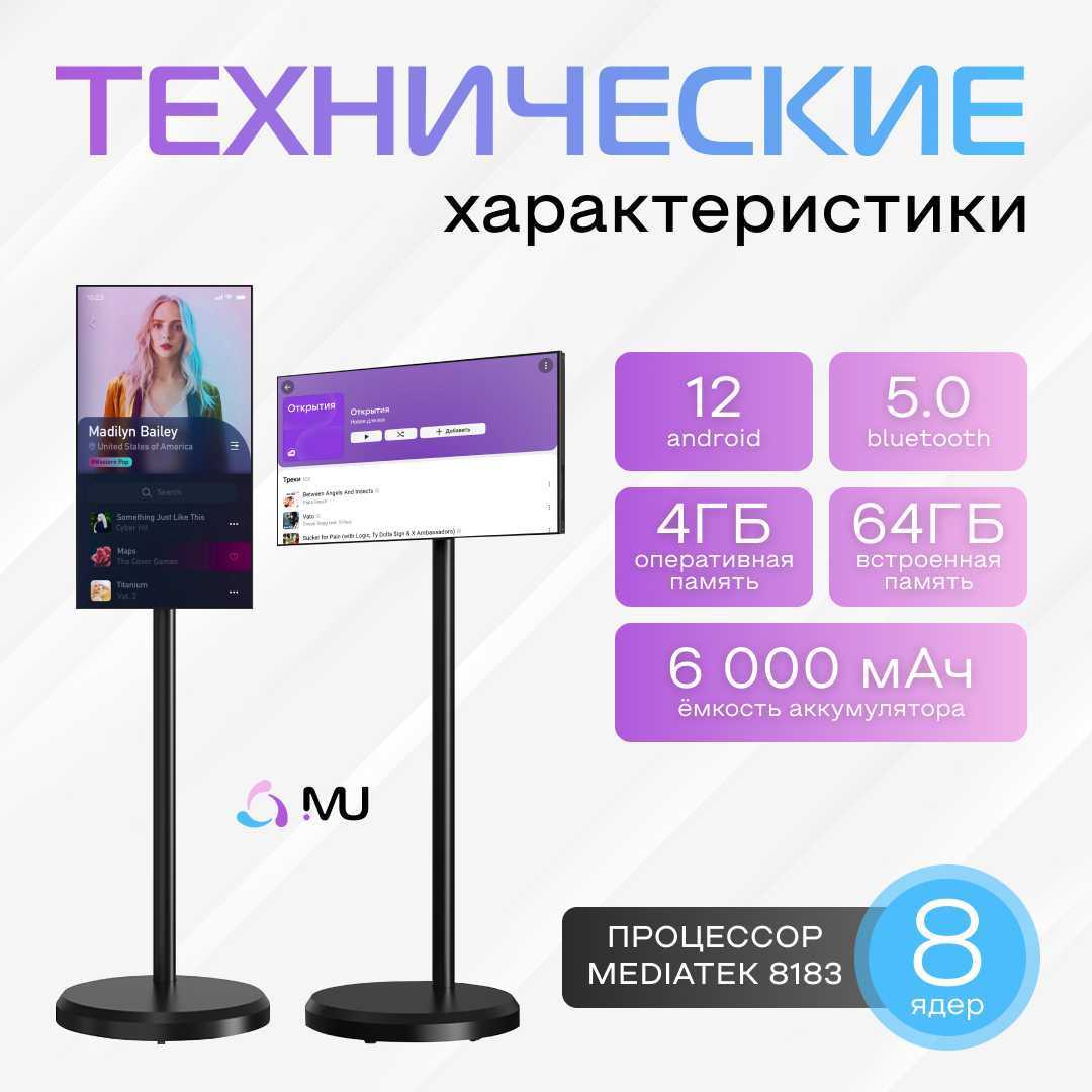Телевизор Планшет Muveinno tab S01 фотография 2