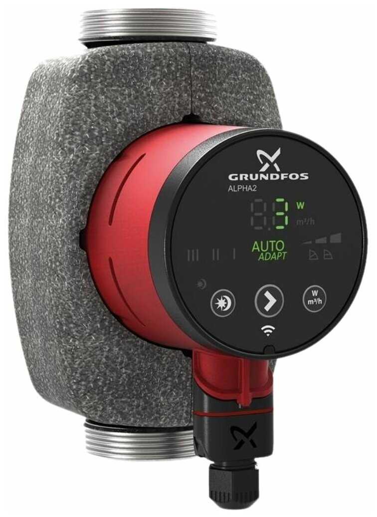 Циркуляционный насос Grundfos ALPHA2 32-40 180 (модель E) (18 Вт) фотография 2