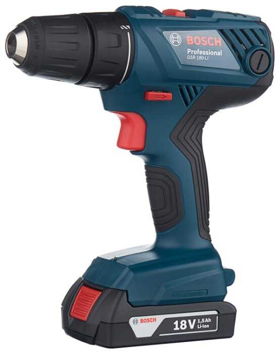 Аккумуляторная дрель-шуруповерт BOSCH GSR 180-LI 06019F8120