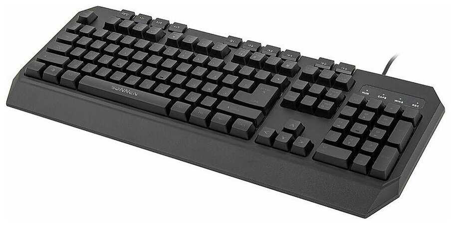 Клавиатура проводная игровая SONNEN KB-7700, USB, 104 клавиши + 10 программируемых клавиш, RGB, черная, 513512, 513512 фотография 13