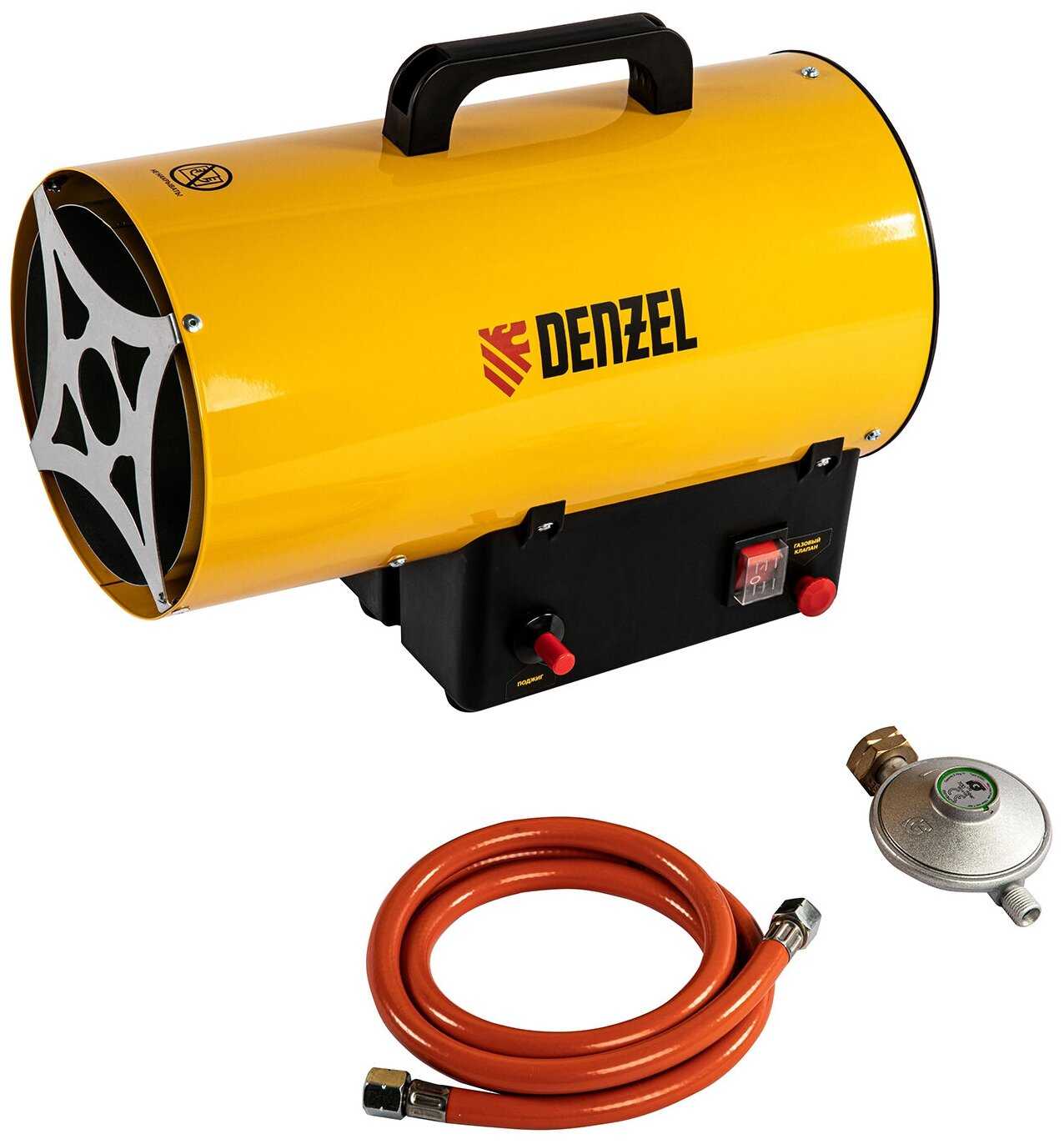 Газовая тепловая пушка Denzel GHG-15 без горелки (15 кВт) фотография 5