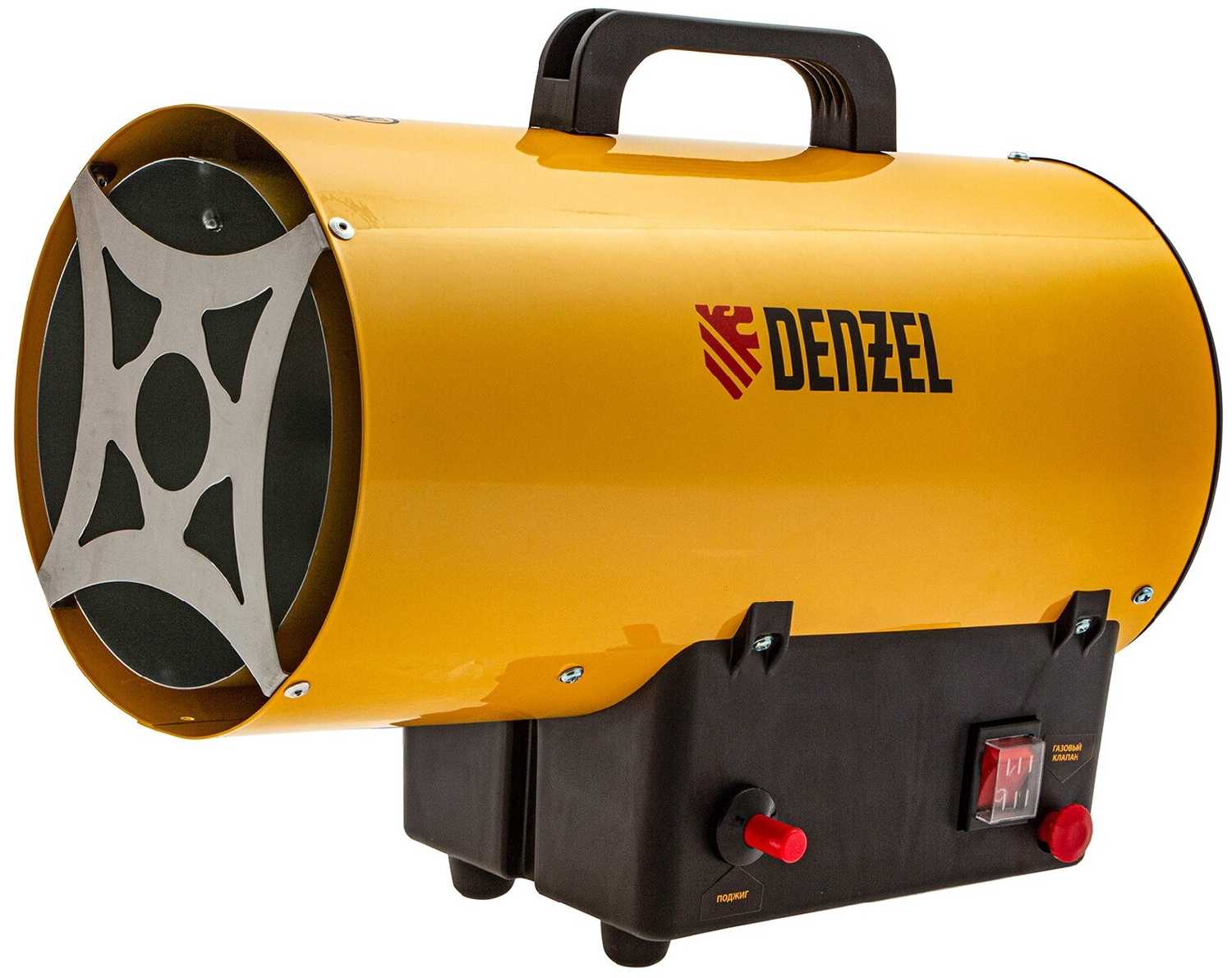Газовая тепловая пушка Denzel GHG-15 без горелки (15 кВт) фотография 6