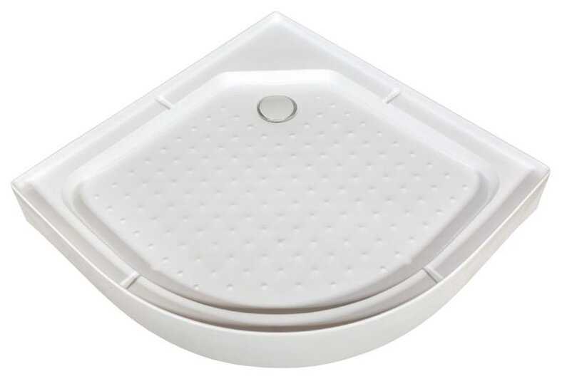 Душевая кабина Deto D01S с подсветкой низкий поддон 100см*100см фотография 17