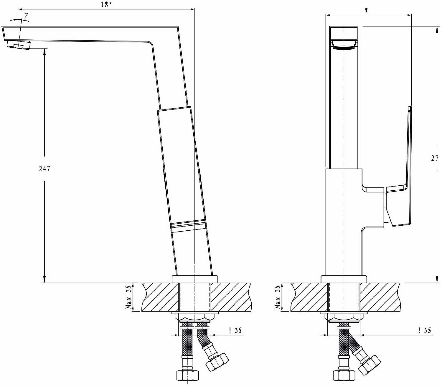 Смеситель Rush TR3635-23 фотография 3