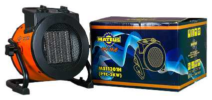 Пушка тепловая электрическая MATEUS MS11301H (PTC-2kW HOME) фотография 6