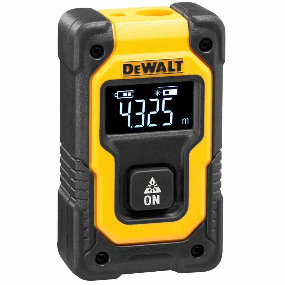 Аккумуляторный лазерный дальномер DEWALT Лазерный дальномер (DW055PL) фотография 1