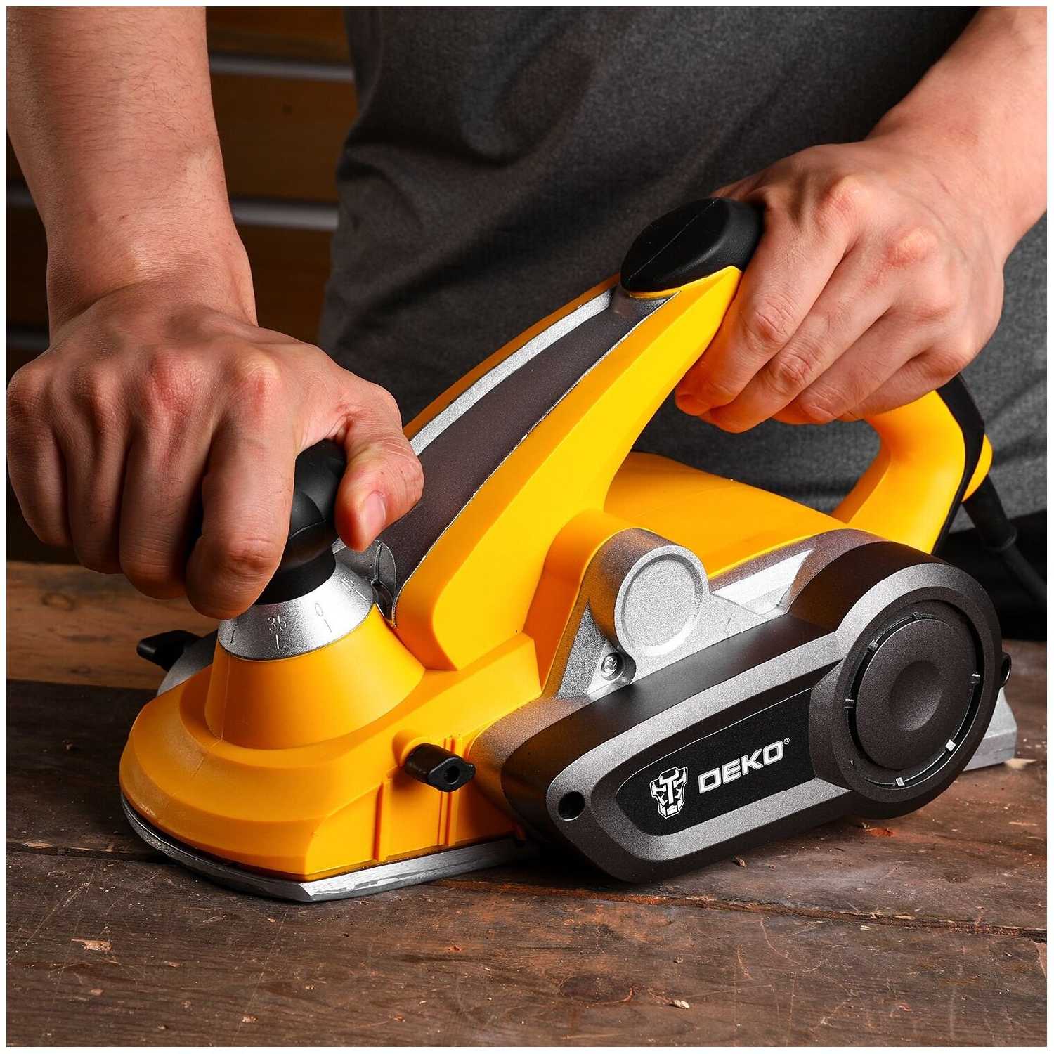 Аккумуляторный рубанок DEKO Рубанок (063-4337) фотография 7