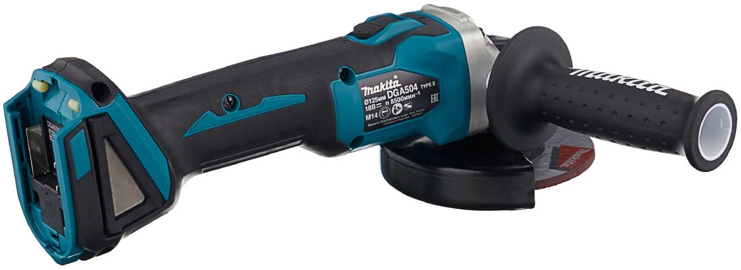 Аккумуляторная УШМ Makita DGA504Z 125 мм фотография 1