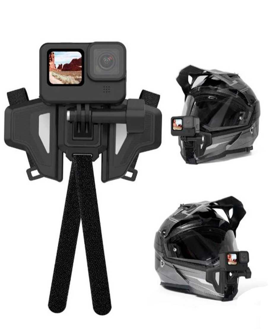 Крепление Telesin Helmet Chin Mount фотография 2